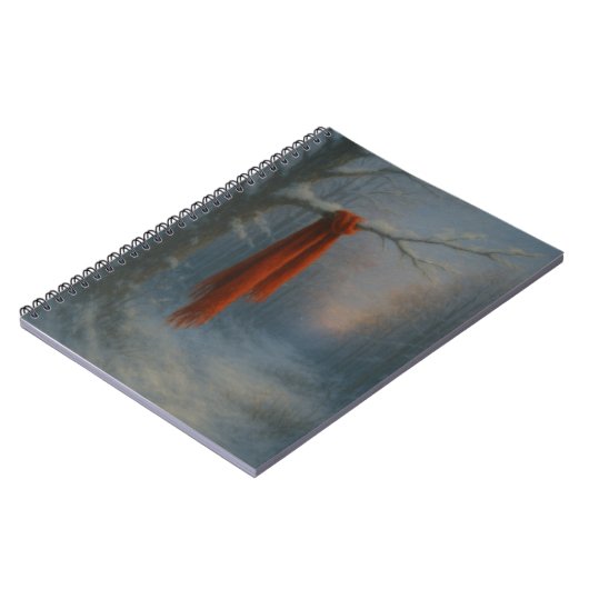 The Red Scarf Notizblock (Linke Seite)