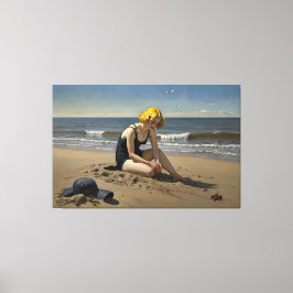 The Red Starfish (Signed Leinwanddruck