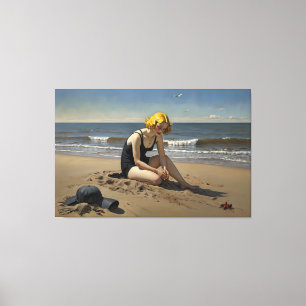 The Red Starfish (Signed Leinwanddruck