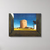 The Red Tower | Giorgio de Chirico |  Leinwanddruck (Vorderseite)