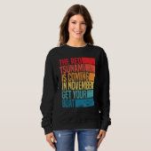 the red tsunami is coming in November get your boa Sweatshirt (Vorne ganz)
