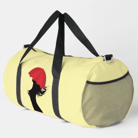The Red Umbrella Large Duffle Bag (Rechte Ecke)