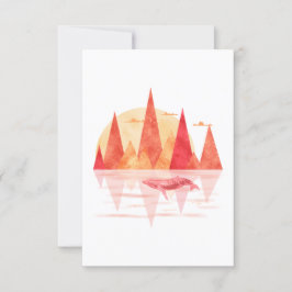 The Red Whale Mountains Einladung