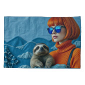 The Redhead and the sloth Kissenbezug (Rückseite)