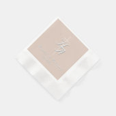 The Refined Catholic Pale-Pink Wedding Serviette (Ecke)