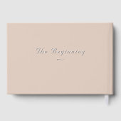 The Refined Catholic Wedding Guest Book Gästebuch (Rückseite)