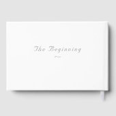 The Refined Catholic Wedding Guest Book Gästebuch (Rückseite)