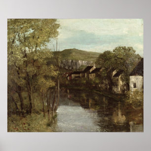 The Reflection of Ornans, c.1872 Poster