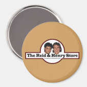 The Reid & Henry Store Kühlschrank Magnet (Vorderseite/Rückseite)