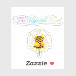 The Rejected Rose: Official Yellow "Mom's Choice"  Aufkleber