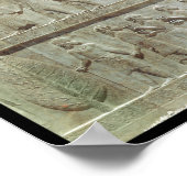 the relief frieze on the East stairway Poster (Ecke)