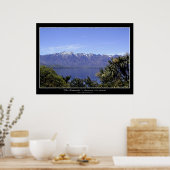 "THE REMARKABLES, NZ" Foto Poster (Küche)