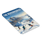 The Remarkables Skigebiet Neuseeland Magnet (Rechte Seite)