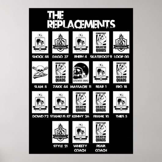 "The Replacement" MVC III Lineup Poster (Vorne)