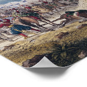 The Resistance of Forty Greek Rebels Poster (Ecke)