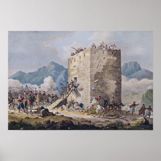 The Resistance of Forty Greek Rebels Poster (Vorne)