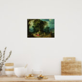 The Rest on the Flight into Egypt Poster (Küche)