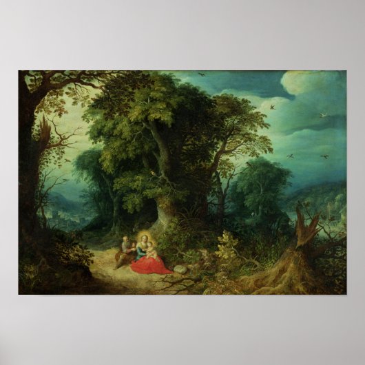 The Rest on the Flight into Egypt Poster (Vorne)