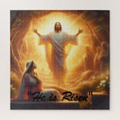 The Resurrection Light: Jesus Christ Rises Puzzle (Vertikal)