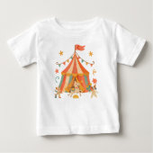 The Retro Circus Crew Baby T-shirt (Vorderseite)