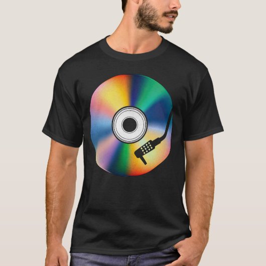 The retro disc T-Shirt (Vorderseite)