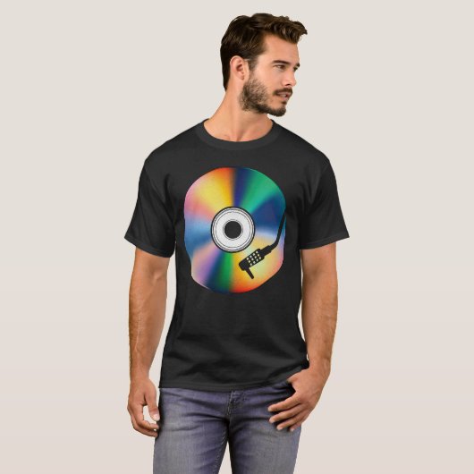 The retro disc T-Shirt (Vorne ganz)