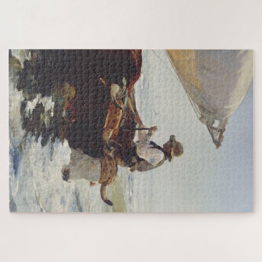 The Return from Fishing Puzzle (Horizontal)