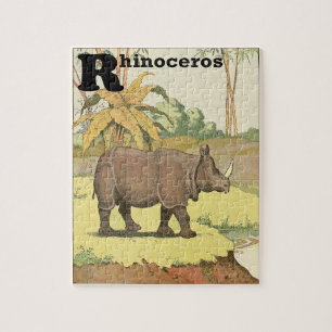 The Rhinoceros Storybook Puzzle