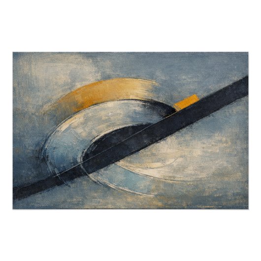 The Rhythm of Enduring Water Echizen Washi Spirit Poster (Vorderseite)