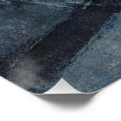 The Rhythm of Enduring Water Echizen Washi Spirit Poster (Ecke)