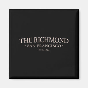 The Richmond San Francisco - Einfache Richmond Ver Magnet