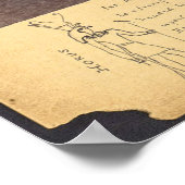 The Riddle of the Sphinx by Boston Public Library Poster (Ecke)