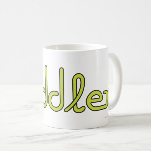 The Riddler Logo Green Kaffeetasse (VorderseiteRechts)