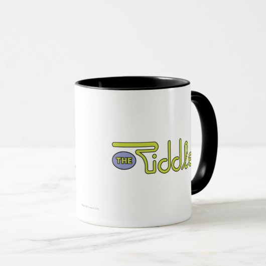 The Riddler Logo Green Tasse (VorderseiteRechts)