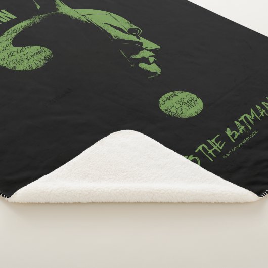 The Riddler "To The Batman" Question Mark Sherpadecke (3/4)