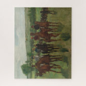 The Riders Fine Art von Edgar Degas Puzzle (Vertikal)