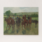 The Riders Fine Art von Edgar Degas Puzzle (Horizontal)