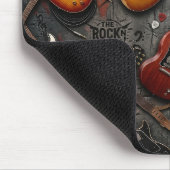 The Riffs: Vintage Electric Guitar Mousepad (Ecke)