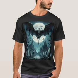 The Rise of the Winged Skeleton Under the Full Moo T-Shirt