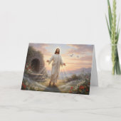 The Risen Of Jesus Karte (Vorderseite)
