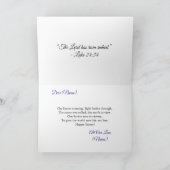 The Risen Of Jesus Karte (Innenseite)