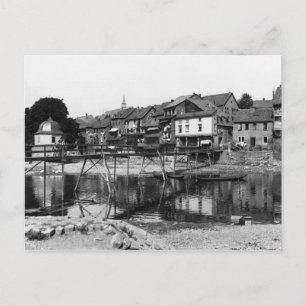 The River Nahe, Bad Kreuznach, c.1910 Postkarte