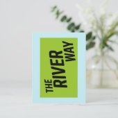 The River Way Postkarte (Stehend Vorderseite)