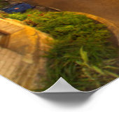 The Riverwalk At Dusk In Downtown San Antonio Poster (Ecke)