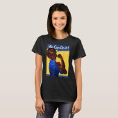 The Riveter Black History Queen Melanin Afro Afric T-Shirt (Vorne ganz)