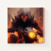 The Road Knight Notizblock (Rückseite)