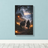 The Road to the Quiet Light Leinwanddruck (Insitu (Holzboden))