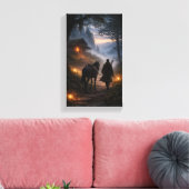 The Road to the Quiet Light Leinwanddruck (Insitu (Wohnzimmer))