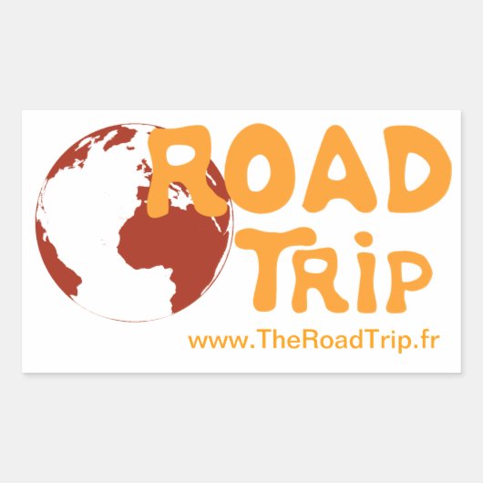 The Road Trip Sticker (Vorderseite)
