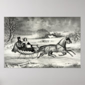 The Road, Winter - 1853 Poster (Vorne)